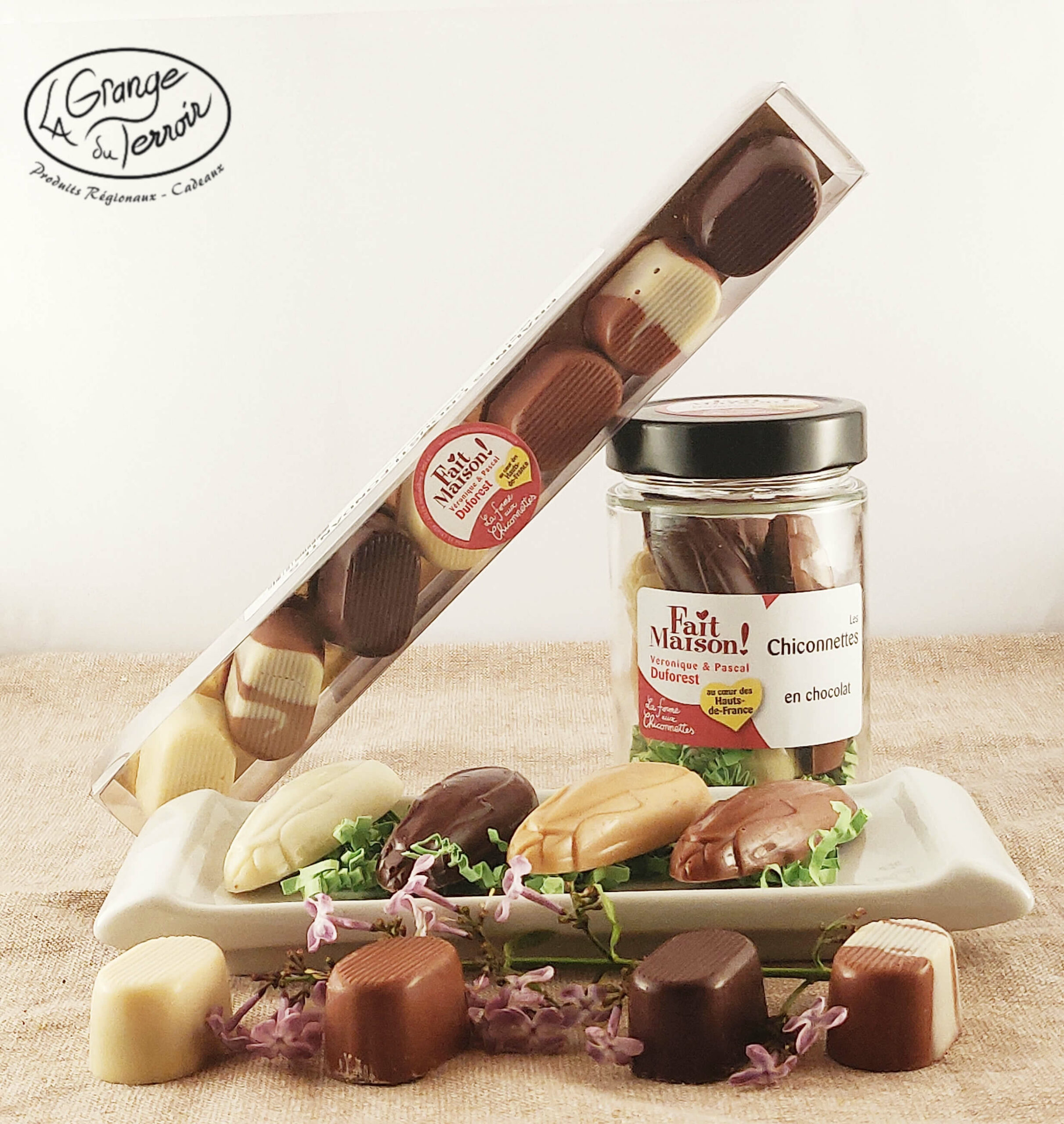 Chiconnettes et crousti pralines