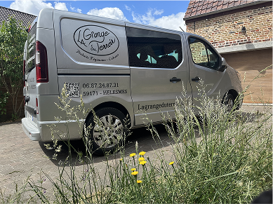 Camion de livraison de La Grange Du Terroir