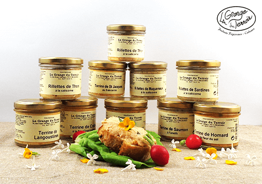 Les terrines et rillettes de la mer