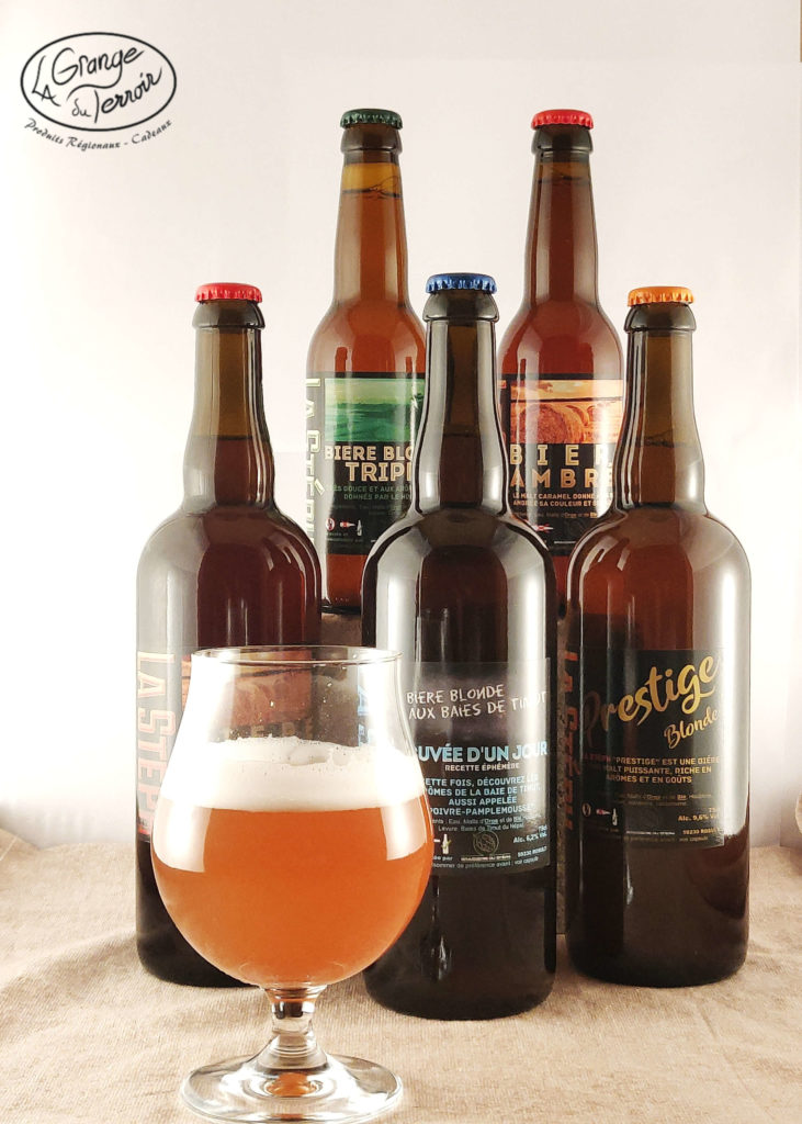 Les bières de la brasserie Steph