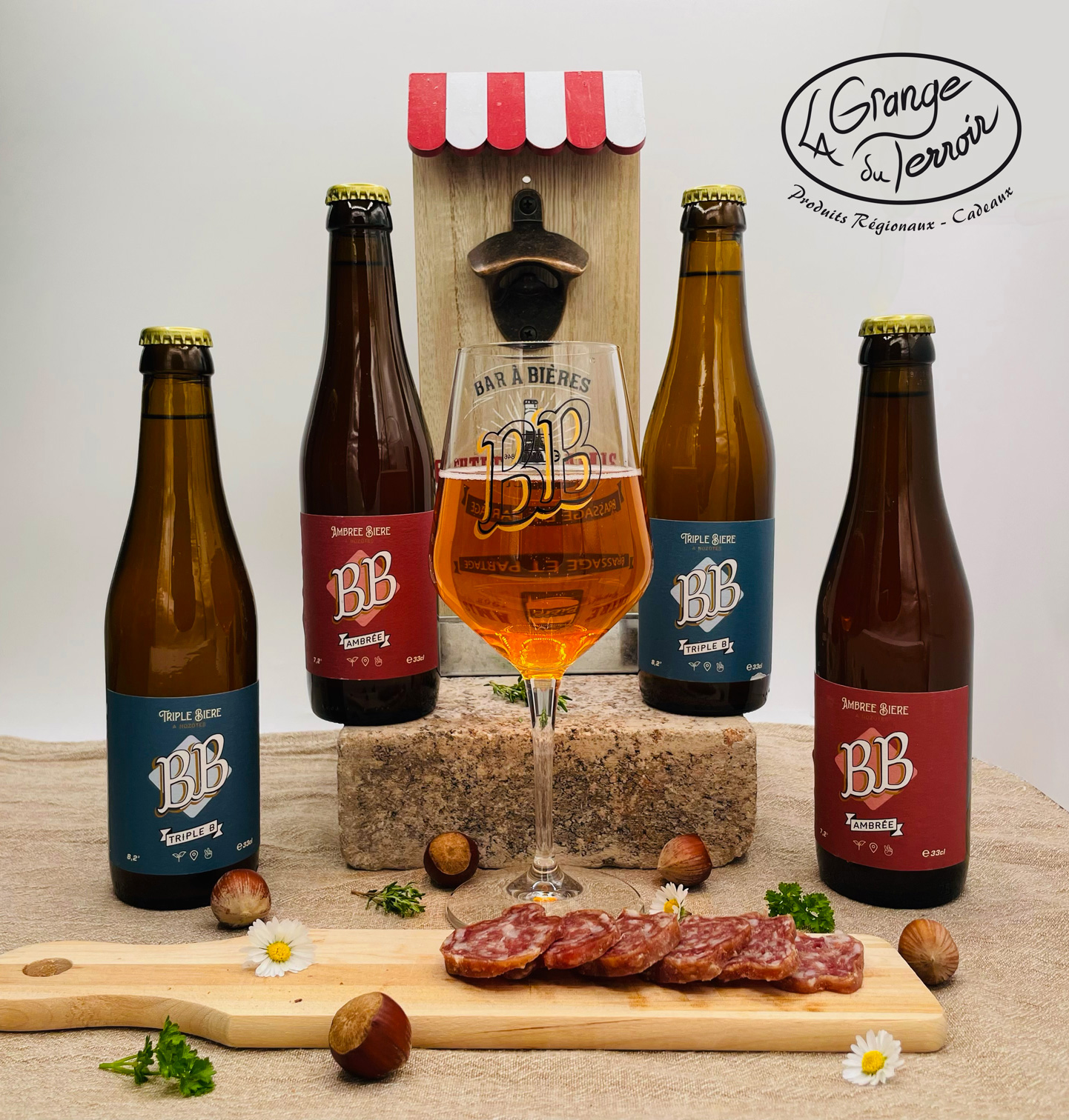 Les bières de la brasserie la Bonne Bière