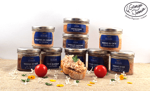 Les terrines, Foies gras de Saulzoir